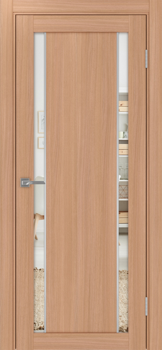 Турин_522AПП.212 молдинг алюм.хром ЭКО-шпон Ясень тёмный