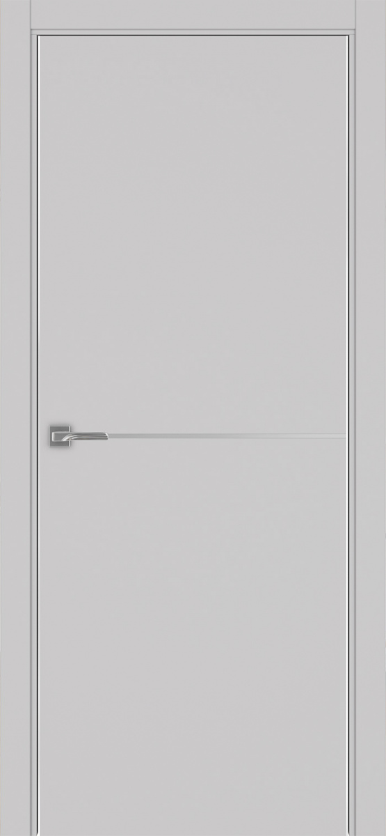 Неаполь_202 молдинг алюм.хром ЭКО-шпон Пепельный