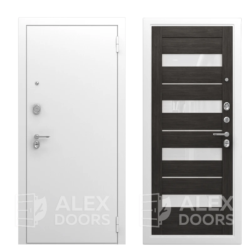 3K PRO Милана (промо) (Лунная ночь, белый лакобель, 2060*970, правая, Белый снег, Silver classic)