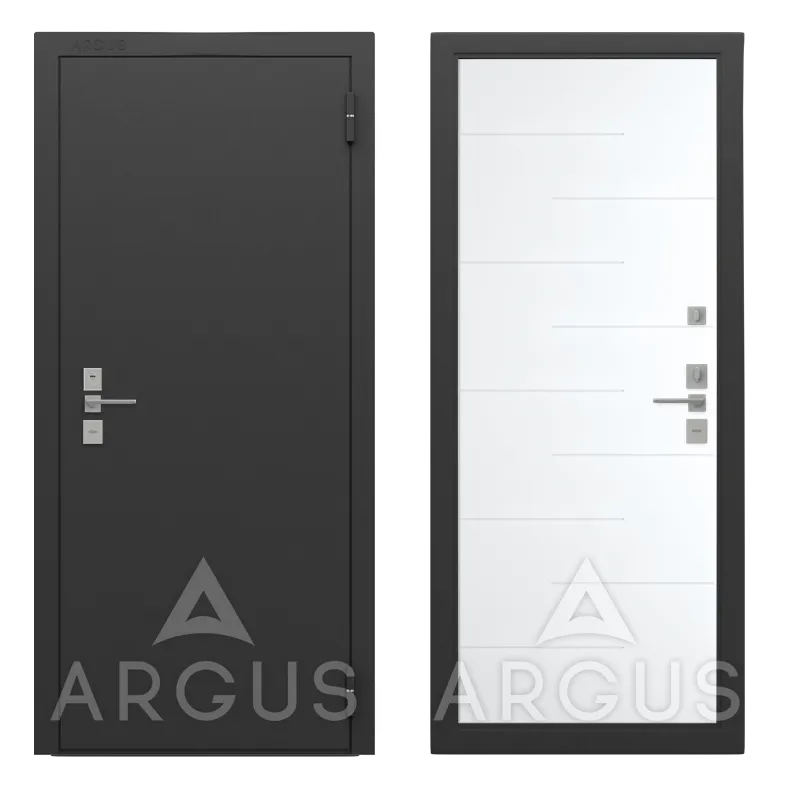 Prime (Г7514) Муар графит Никсон (Эмалит арктик, 2060*970, лев.)