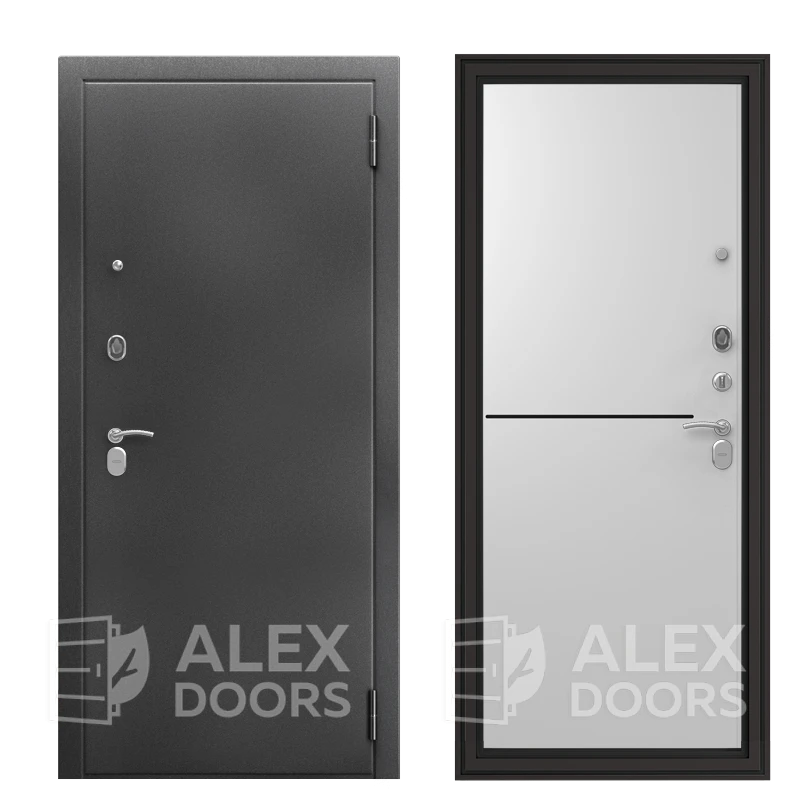 3K Нора 1 (Велюр белый, черный молдинг, 2060*870, правая, Серебро антик, Standard)