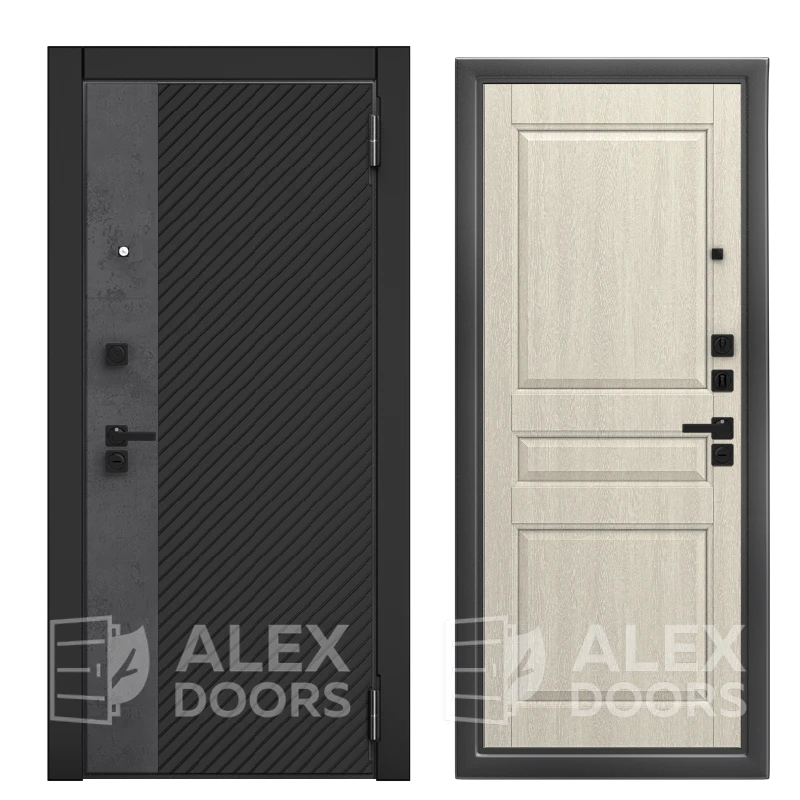 3K PRO Каролина (Филадельфия крем, 2060*970, правая, Серебро антик, Фиеро, Черный кварц (Бетон урбан индиго), Black box)