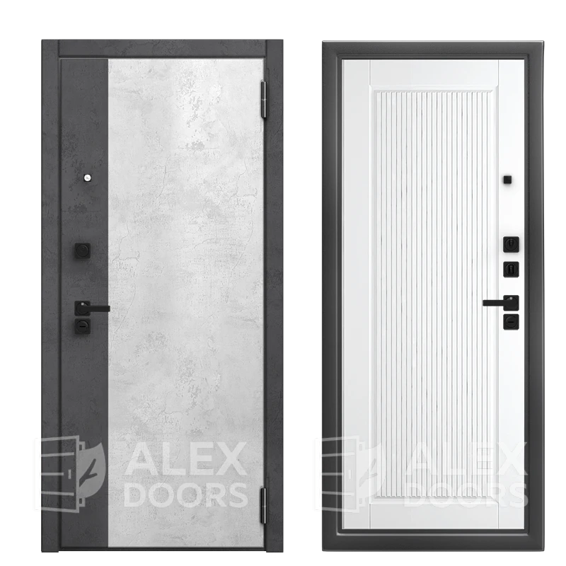 3K PRO Дайкири (Эмалит арктик, 2060*970, левая, Серебро антик, Рокси, Бетон урбан милк (Бетон урбан индиго), Black box)