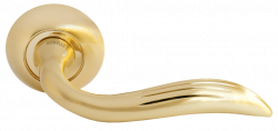 Дверные ручки Morelli "TREI" MH-10 SG Цвет - Матовое золото