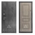 ДА64 Антик серебро Скиф (Дуб филадельфия грей, 2050*870, лев.Никсон, Бетон темный)