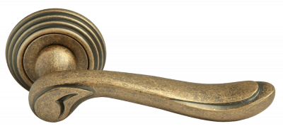 Дверные ручки Rucetti RAP-CLASSIC-L 6 OMB Цвет - старая античная бронза
