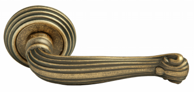 Дверные ручки Rucetti RAP-CLASSIC-L 4 OMB Цвет - старая античная бронза